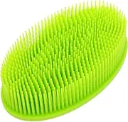 Baby Bath Soft Cradle Cap Cleaner Silicone Grooming Brush Bath Cleaning Brush Comb