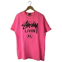在飛比找蝦皮購物優惠-Tussy STUSSY n T恤 襯衫 粉紅色 棉 日本直