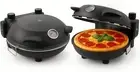 Electric Pizza Maker Oven with Ceramic Stone – 1200W, 420°C Max, Dual Temperatu
