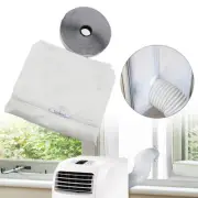 Window Seal + Hose Vent Kit 4m for Portable Air Conditioning Sealing Zip