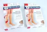 Trueform Classic Medical Style 30- 40 mmhg XL Below Knee Compression Stockings