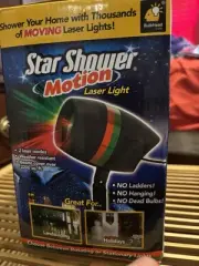 BulbHead Star Shower Motion Laser Lights Projector (10639-6)