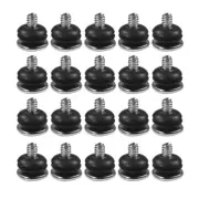 20Pcs Metal Computer for Case Shockproof Screws + Shock Absorption for 3.5in HDD