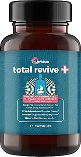 UpWellness: Eat Well + - Broad Spectrum Digestive Enzymes - Supports Weight Loss, Digestion, and Metabolism - 90 Veggie Capsules - 7 Essential Ingredients for Gut Care - Physician Formulated