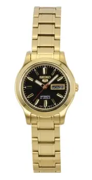 Seiko 5 Classic Black Dial Automatic Casual Women's Ladies Watch SYMD96K1