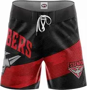 AFL Barrel Board Shorts - Essendon Bombers - Swim - Adult