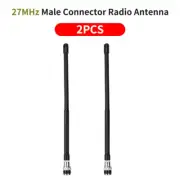 2X 27MHz BNC Male Connector Radio Antenna for Kenwood ICOM Motorola IC-V8 IC-V80