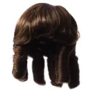 Bulk Buy of 3 Antina's Brown Ringlet Curls 10" Doll Wigs