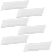 Veemoon 6pcs Pencil Erasers: Small and Sketching Eraser Set for Clean Drawings - Multi-Function and White Stationery for Art Students and School Supplies