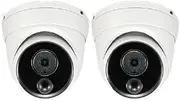 Swann Master Series 4K Dome Camera, 2 Pack