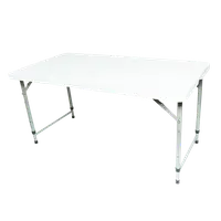 在飛比找松果購物優惠-多用途折合桌 塑鋼桌 戶外休閒桌 會場展覽 摺疊桌 露營桌 