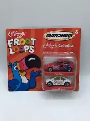 2001 Matchbox Kellogg's Collection Fruit Loop 2 pack VW Concept & Ford Focus Car