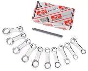 DISEN 10-Piece Metric Torque Wrench Adapter Set 10-19mm - Chrome Vanadium Ste...