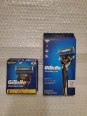 Gillette ProGlide Men's Razor Handle and 1 Blade Refill & 8 Extra Refills