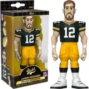 NFL (American Football): Green Bay Packers Aaron Rodgers 5" Vinyl Gold Figure