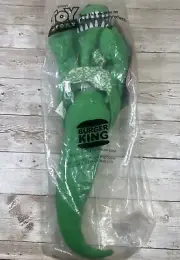 WALT DISNEY Toy Story REX DINOSAUR HAND PUPPET 15" Plush Toy Burger King Sealed
