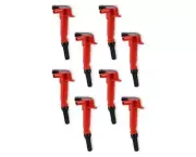 MSD Ignition Coil - Fits Ford F-Series - 6.2L V8 - Red - 8-Pack (for: Ford)