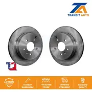 Rear Brake Rotors Pair For Chevrolet Equinox Pontiac Torrent Saturn Vue Suzuki (for: Suzuki)