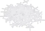 jojofuny 1000pcs Tile Buckle Plastic Square Tiles Spacers 2mm Tile Spacer Leveling Tile Spacers Tile Leveling Clips Flooring Spacers Tile Leveling 2mm Ceramic Tile Spacers