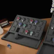 18 Slots Watch Storage Box Luxury Organizer Counter Display Stand Watchmaker