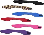 PAMINGONO Elastic Waterproof Boys and Girls Ear Headband 6 Pack Breathing Fitness Headband Boys and Girls Swimming Ear Protection