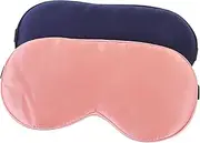 OATIPHO 2Pcs Sleep Masks for Adults Double Sided Eye Masks and Comfortable Eye Covers for Sleep and Travel for Women