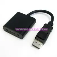 在飛比找樂天市場購物網優惠-DisplayPort to HDMI 影像轉換器 20cm