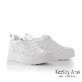 在飛比找遠傳friDay購物優惠-Keeley Ann電繡鑽飾內增高休閒鞋(白色3768224