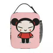 c251 Cute Pucca Lunch Bags Insulated Lunch Tote Waterproof Bento Box Resuable Picnic Bags for Woman Work Children School k251
