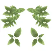 Cherry Blossom Four Fake Leaves 50 Pcs Artificial Plants Greenery Decorations
