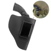 Concealed Carry IWB Leather Gun Holster Right Hand for J Frame Revolver Handguns
