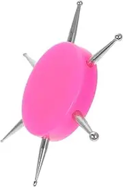 FOYTOKI Acrylic Handle Drill Pen Nail Dotting Tracing Tools Home Professional Use