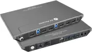 KVM Switch 2 Monitor 2 Computer 4K@60Hz 2K@144Hz 1080P@240Hz USB 3.0 Uwide Scr
