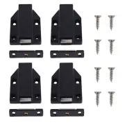 Push Heavy Duty 4 Pack Push to Open Cabinet Hardware Magnetic Contact6947