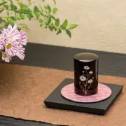 Makie Cosmos Small Keepsake Urn for Human Ashes Lacquer decoration