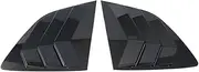 Compatible For Honda CRV 2023 Side Window Louvers Window Scoop Cover Trim Accessories (Black)