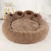 Washable Plush Dog Sofa Bed for Small to Medium Pets, Cozy Kennel Mat
