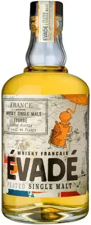 Evade Single Malt Peated French Whisky 700ml