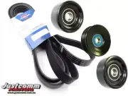 VS Commodore 3.8 V6 Ecotec Serpentine Drive Belt and Pulley Kit 1995-1997