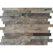 Ejoy Wall Sculptures Naturally Weathered Reclaimed Barn Wood Panels (Set of 7)