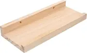 Floating Shelf Rustic Wood Shelf Wall Mounted Book Shelf for Home Office and Stylish Storage for Bathroom Kitchen Living Room and Bedroom