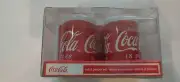 Coca Cola Ceramic Stoneware Salt & Pepper Shaker Set "Drink Coca Cola In Bottles