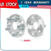 2Pcs 15mm 5x4.5 12x1.5 Studs Hub Centric Wheel Spacers For Lexus RC350 2015-2021 (for: Lexus)
