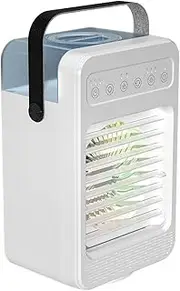 Portable Conditioners, 180°Oscillation Conditioners, 4 Wind Portable AC, Built-in Ambie Lig AC Unit, Large Water Tank Cooler for Room/Kitchen/Office/Desk[2024 Upgraded]