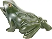 BESPORTBLE Decorative Frog Fountain for Garden Landscape Waterfall Frog Ceramic Yard Decor