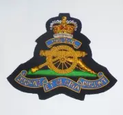 UK Britain BEF Royal Artillery Regiment Corps Howitzer Ubique Uniform Patch Unit