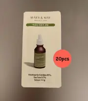 [MARY & MAY] Houttuynia Cordata + Tea Tree Serum 30g (1.5g x 20pcs)