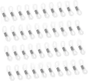 [FOMIYES] 50Pcs Adjustable Non Slip Silicone Eyeglass Holder Ring Connectors for Sunglasses Chains Durable Accessory for Customizing Eyewear and Ensuring Stability