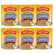 Tasty Bite Organic Coconut Rice, 8.8 Ounce, Pack of 6, Ready to Eat