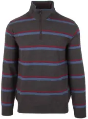 PAUL & SHARK YACHTING Men's Sweater Jumper Pullover Troyer Size L 100% Wool